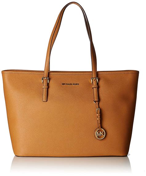 bolsa michael kors jet set travel tote saffiano|jet set saffiano tote bag.